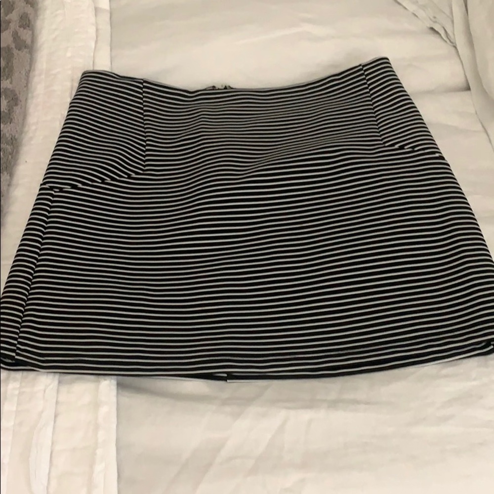 Top shop striped skirt